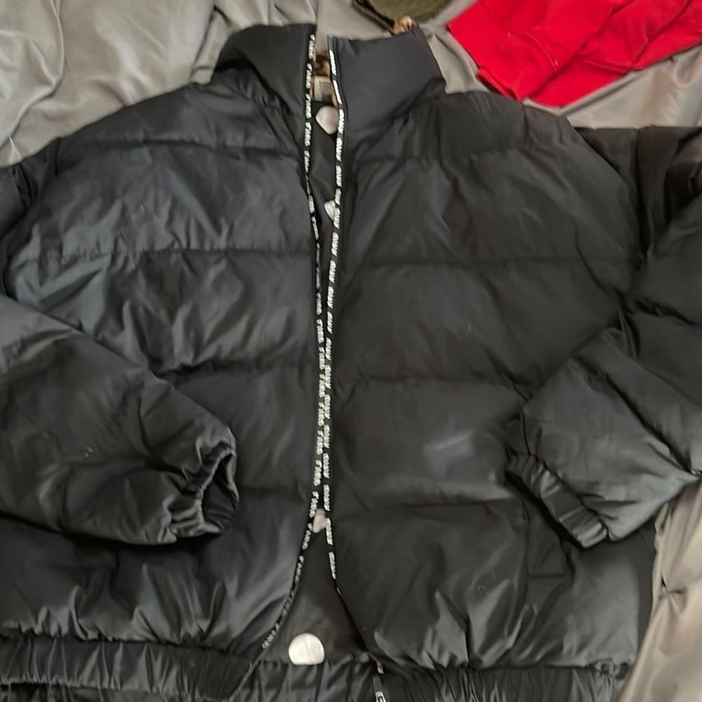 PINK puffer jacket